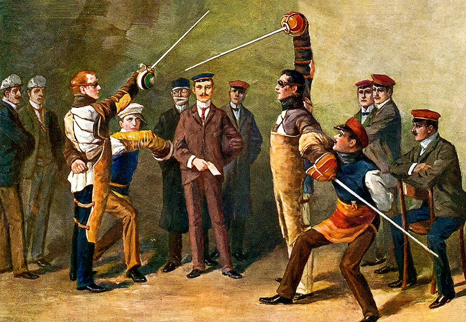 menurfaktning W4Y9PHJfN5KB3bECML mensurfäktning